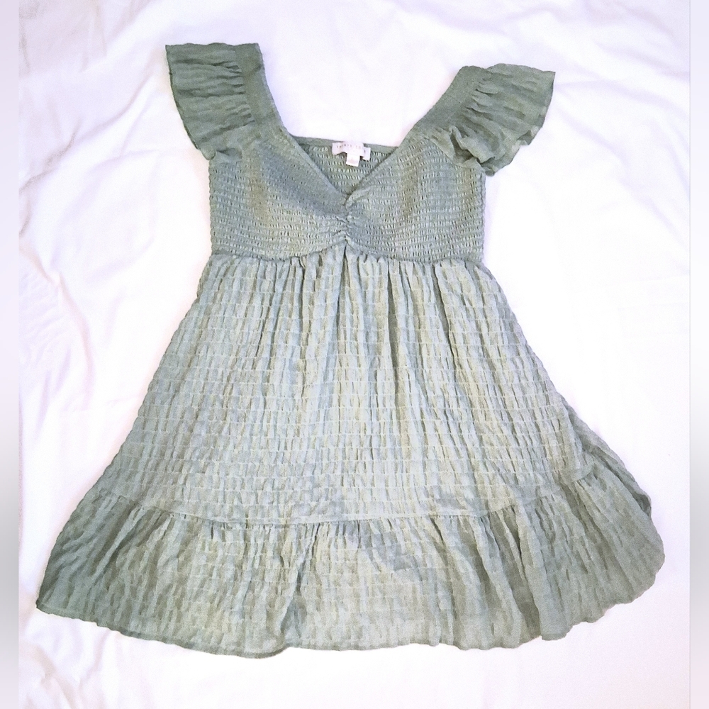 Thirty Thirty LA Sage Babydoll Top In Size L